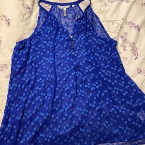 Anthropologie sleeveless top